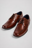 Pod Angus Cognac Tan Leather Laced Shoe