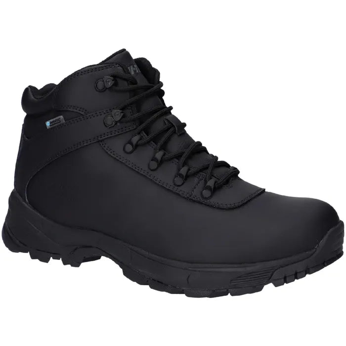 Hi-Tec Euro Trek Lite Black Hiking Boot – Big Shoes By Heathers