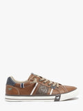 Mustang Cognac Tan Laced Trainer Style 3 Sale