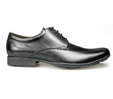 Pod Angus Black Leather Laced Shoe