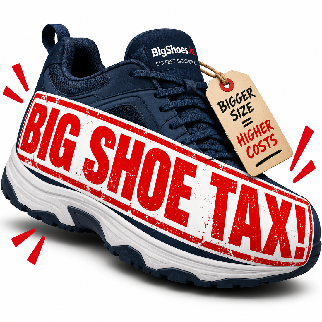 Bigger Shoes, Bigger Price! Why Big Shoes Cost More...