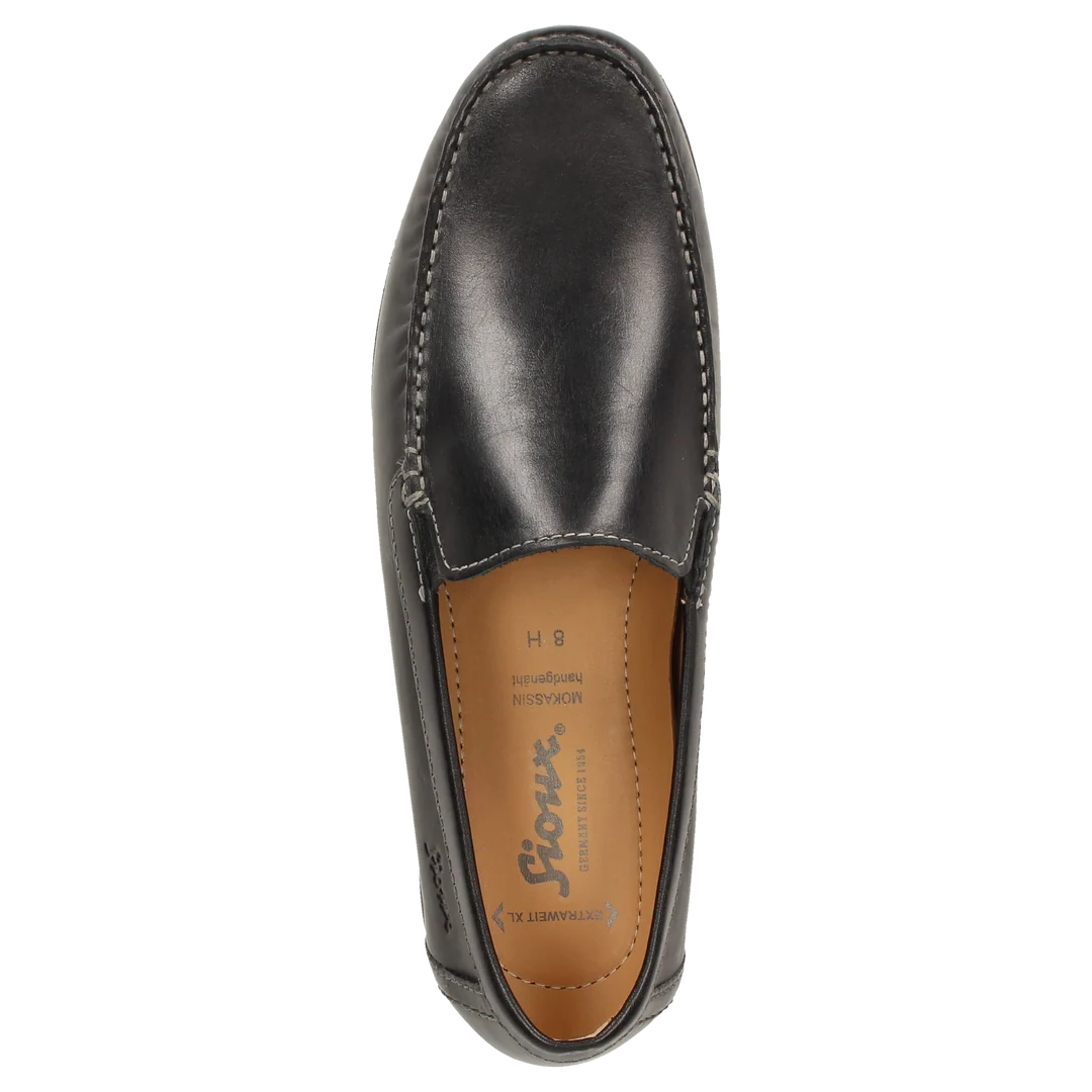 Sioux Gion Slip-on - Wide H - Black