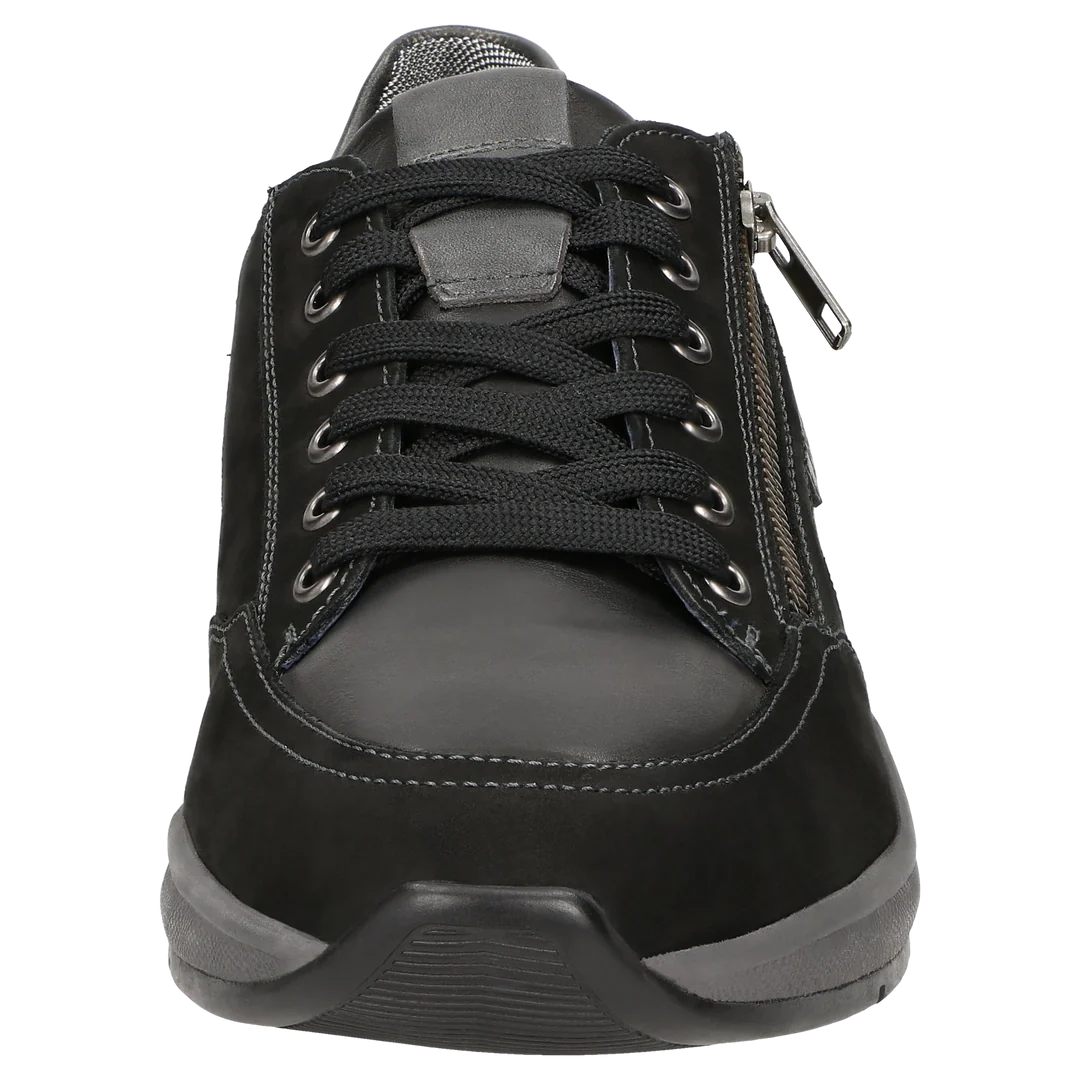Sioux Turibio Sneaker - J Wide - Black