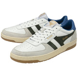Gola Hawk Trainer White/Dark Khaki/Sapphire