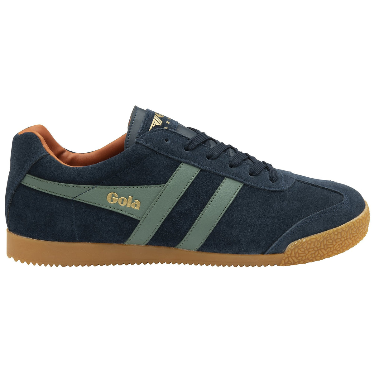 Gola Harrier Trainer Navy/ Moody Orange / Sage