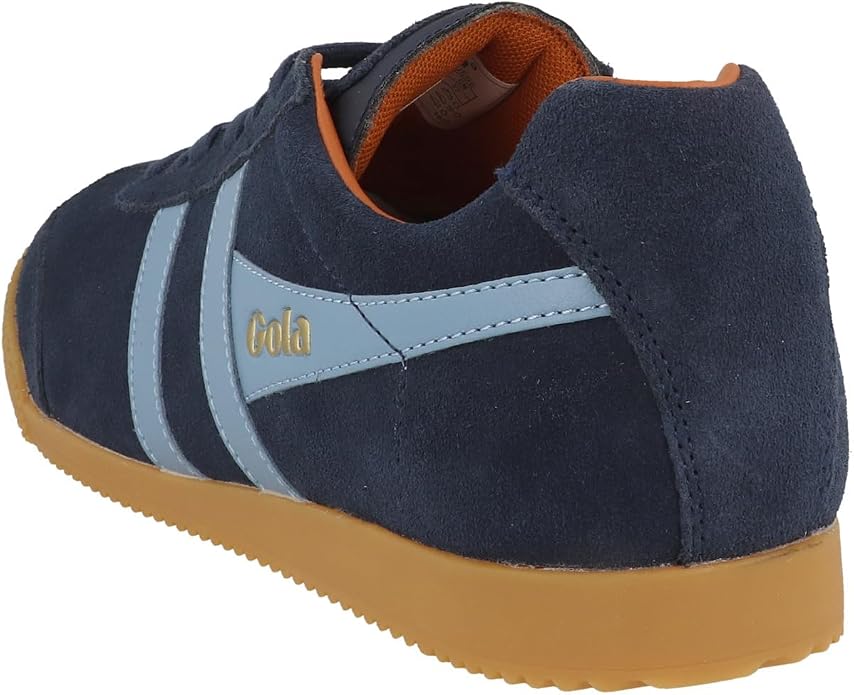 Gola Harrier Trainer Navy/Moody Orange/Sage