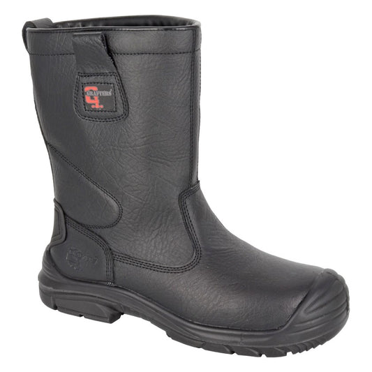 Grafter Safety Rigger Boot m922b brown