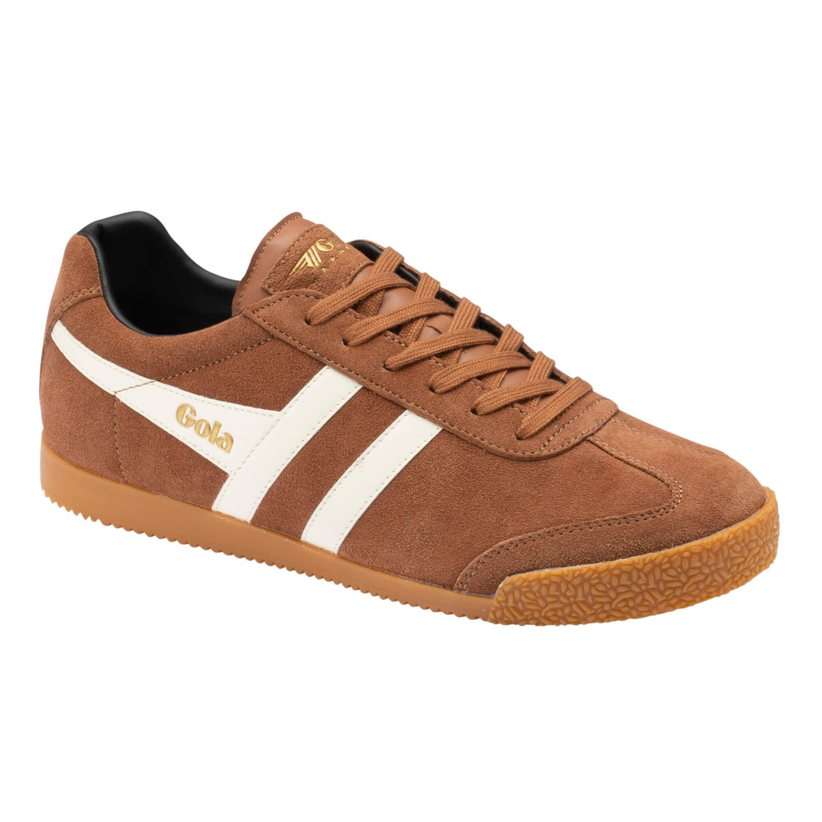 Gola Harrier Trainer Umber / Off White / Black