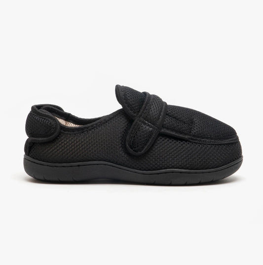 Zedzz Josh Extra Wide Slipper Dual Fitting - MS543A