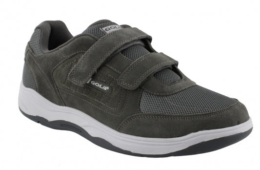 Gola Belmont 2 Suede Velcro - Charcoal
