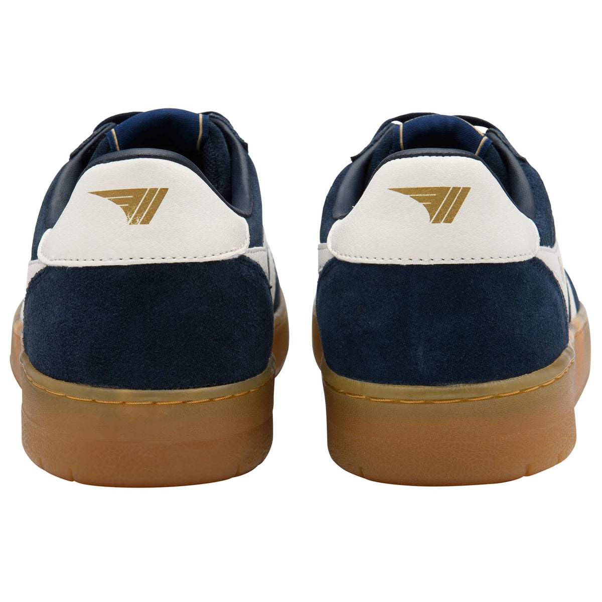 Gola Hawk Suede 86 Trainer - Navy/Off White/Gum