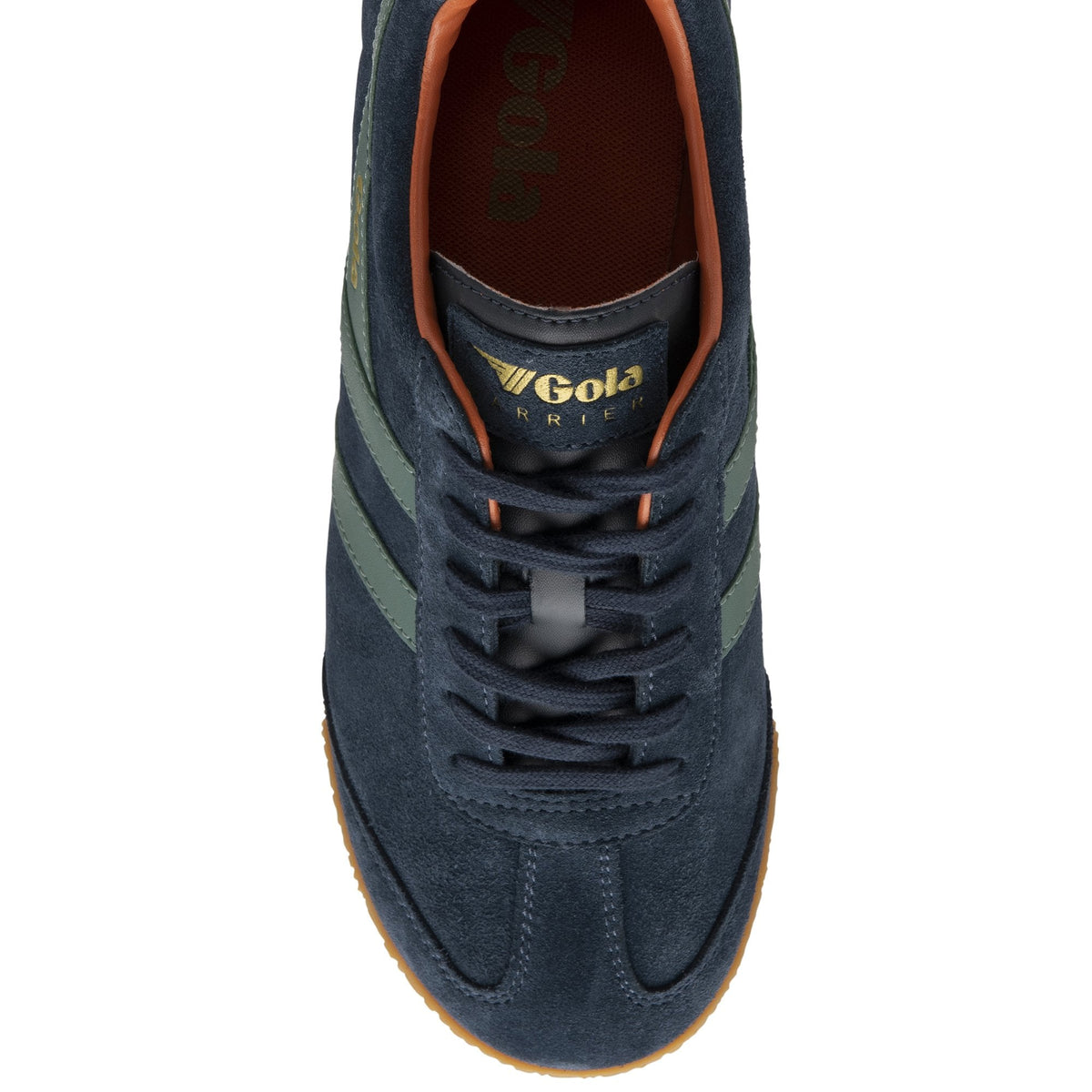 Gola Harrier Trainer Navy/ Moody Orange / Sage