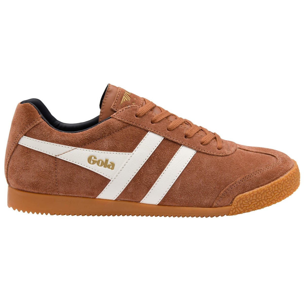 Gola Harrier Trainer Umber / Off White / Black