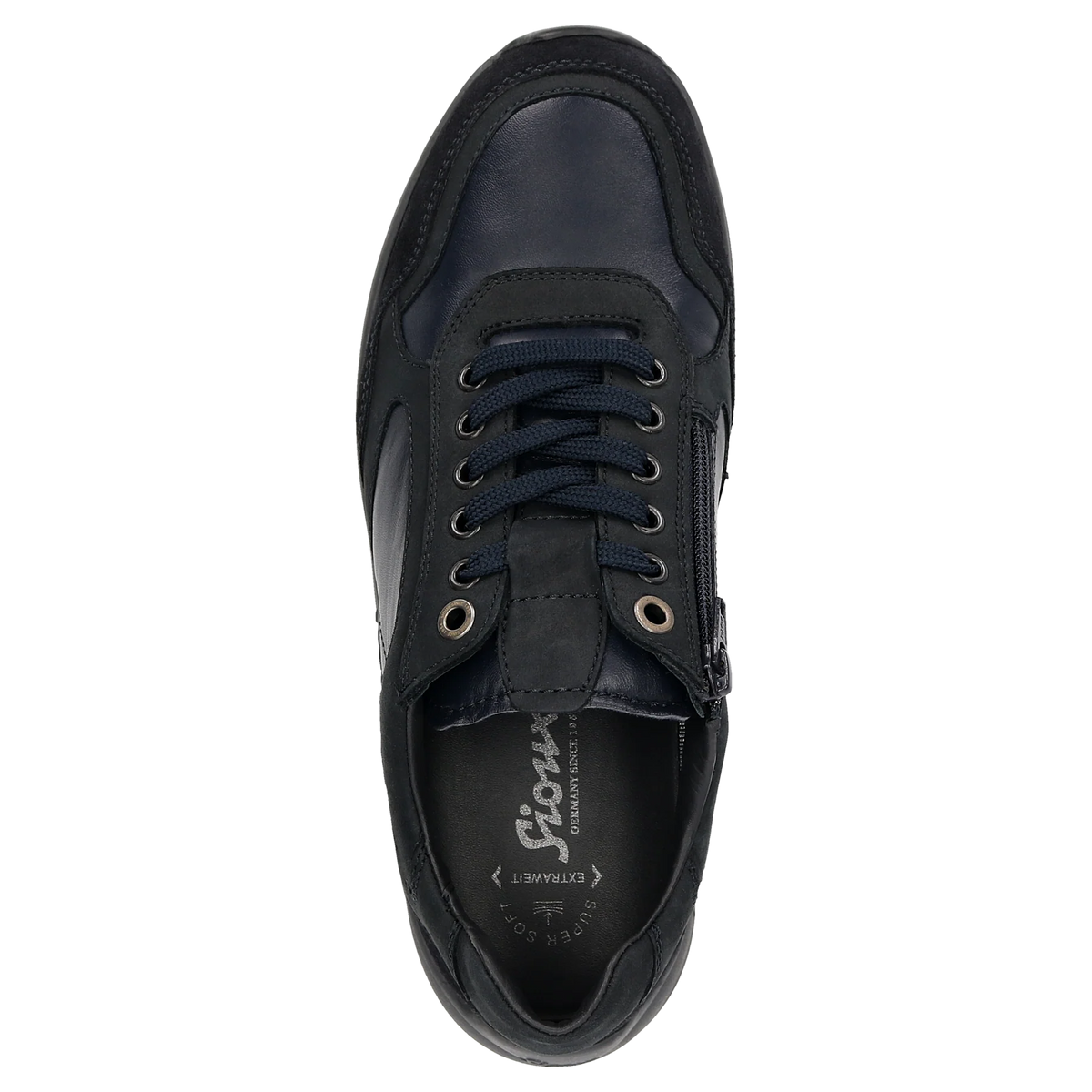 Sioux Turibio 713 Sneaker - Extra Wide J - Dark Blue