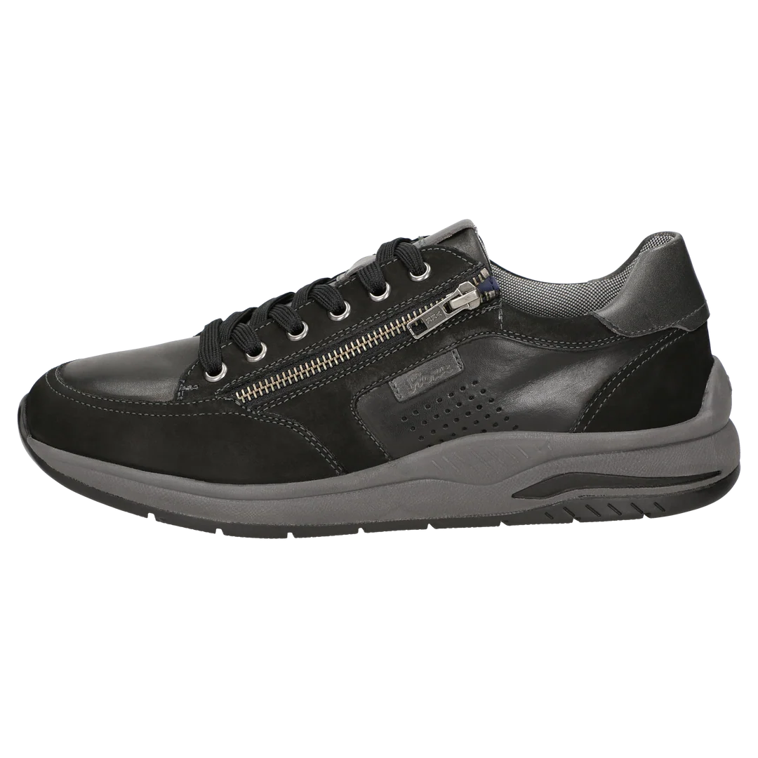 Sioux Turibio Sneaker - J Wide - Black
