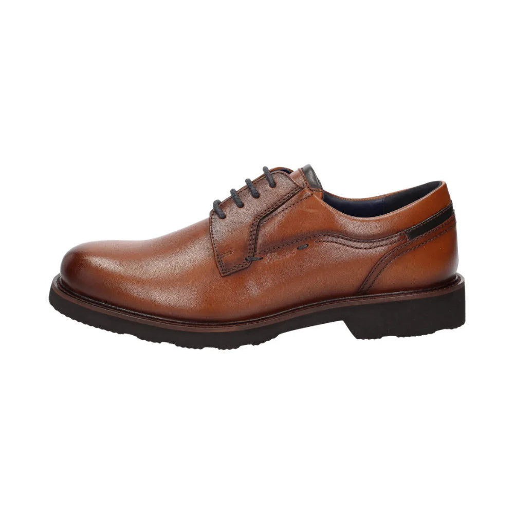 Sioux Dilip-716-H Brown Lace-Up Shoes