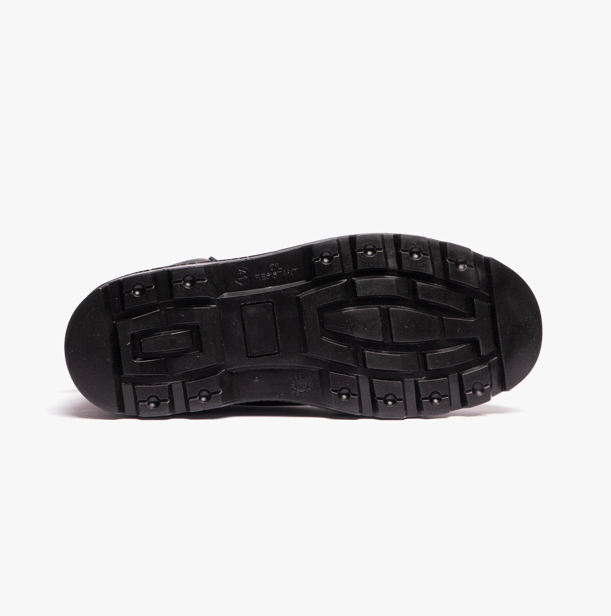 Grafters Padded Leather Safety Boots - M569A - Black