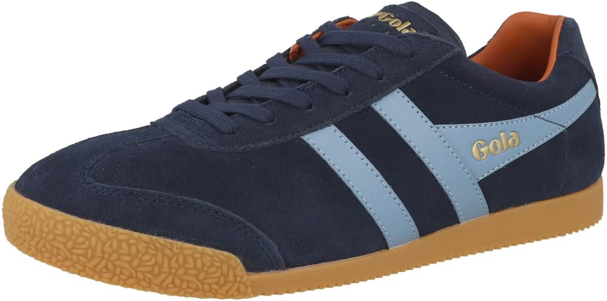 Gola Harrier Trainer Navy/Moody Orange/Sage
