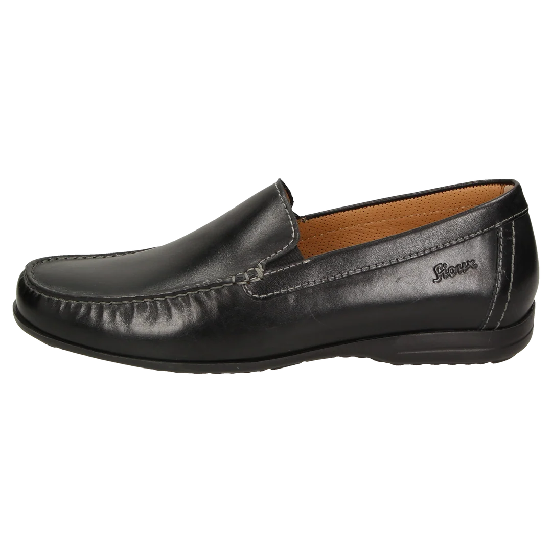 Sioux Gion Slip-on - Wide H - Black