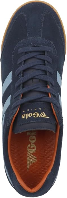 Gola Harrier Trainer Navy/Moody Orange/Sage