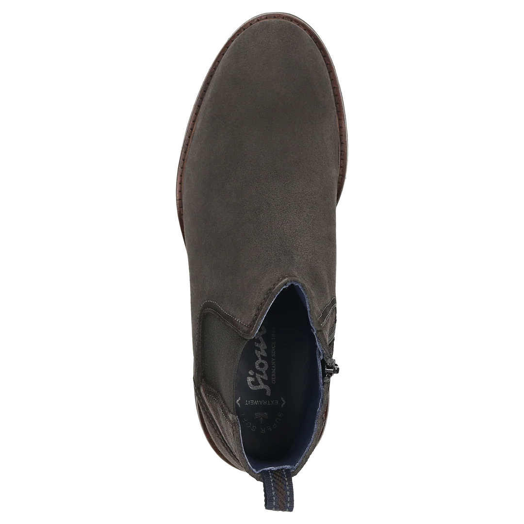 Sioux Dlip-717 H Wide - Dark Brown Suede