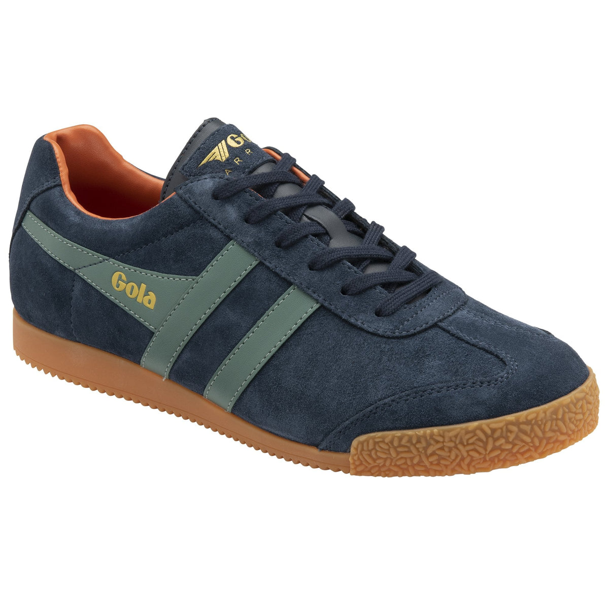 Gola Harrier Trainer Navy/ Moody Orange / Sage