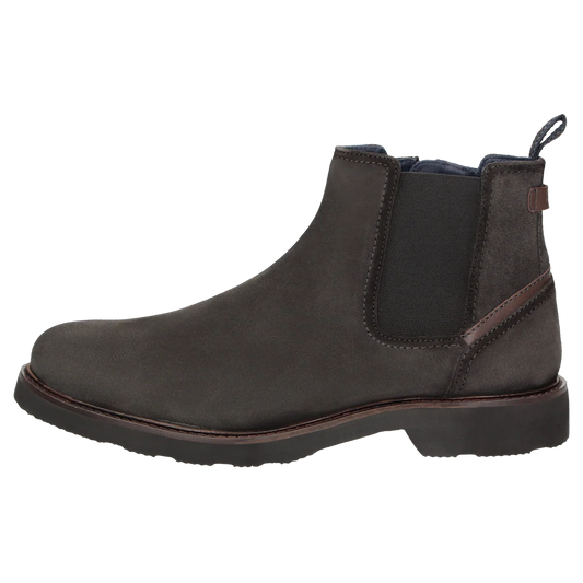 Sioux Chelsea Boot - H Wide - Dark Brown Suede (Dlip-717)