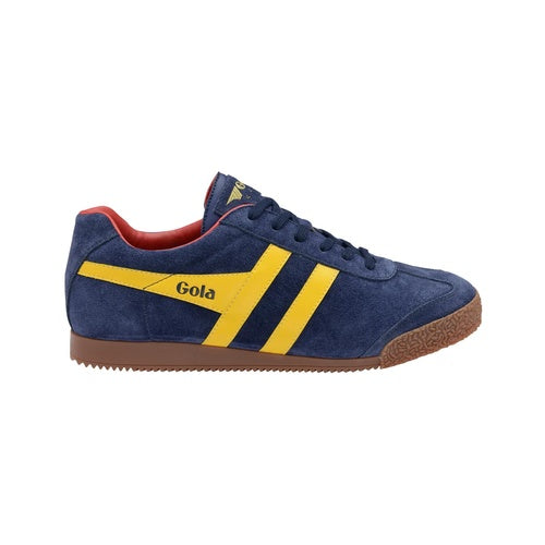 Gola Harrier Suede - Navy Yellow