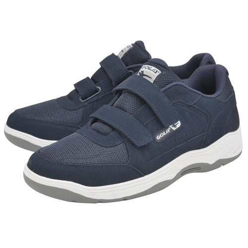 Gola Belmont 2 Suede Velcro Twin Bar - Navy