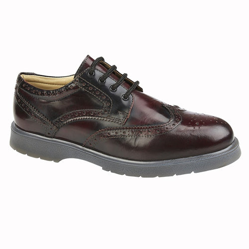 Grafters Brogue 3 Eye Wing Cap