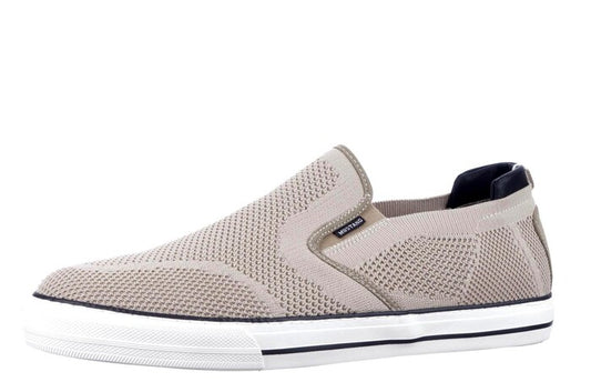 Mustang Taupe Canvas Slip On