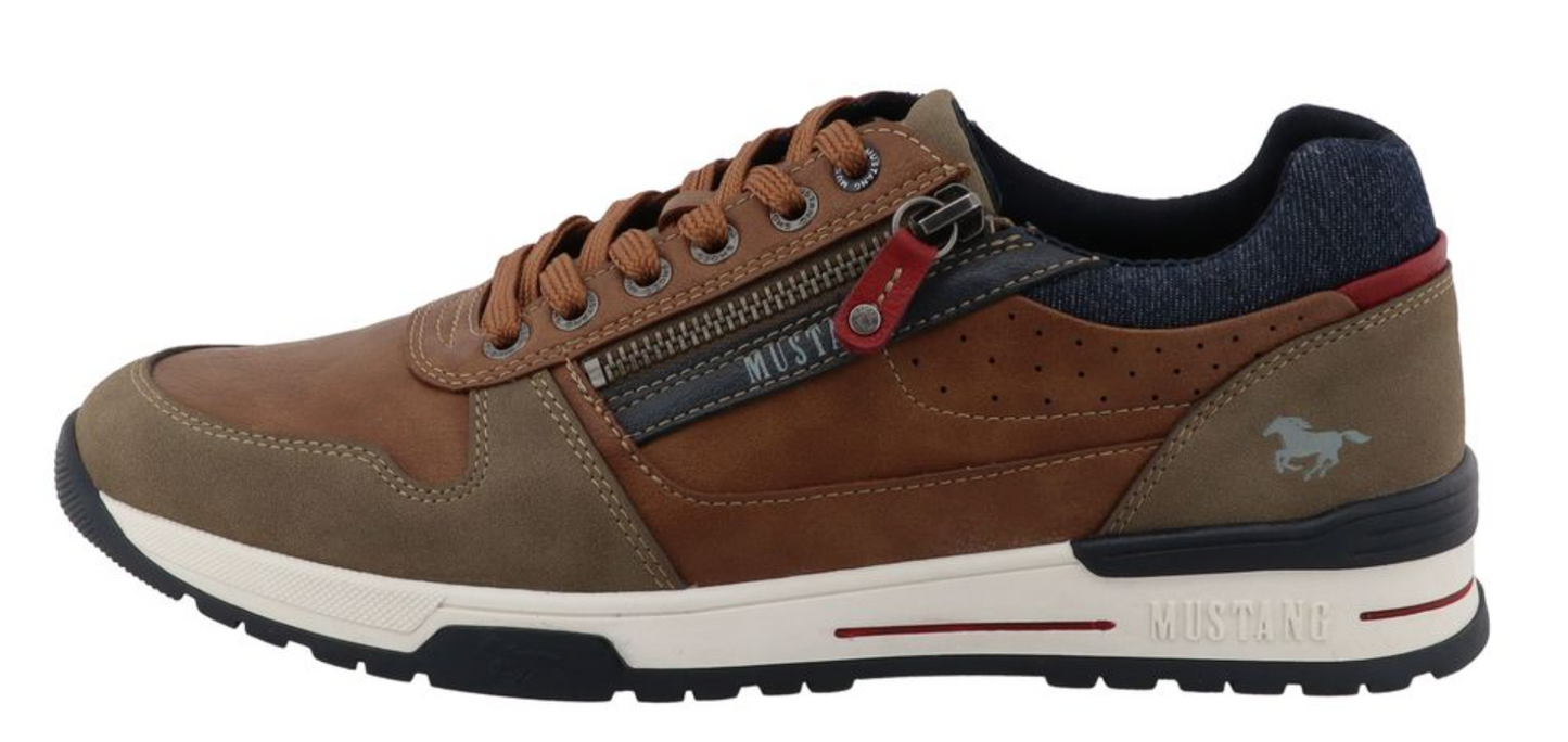 Mustang Casual Sneaker Cognac