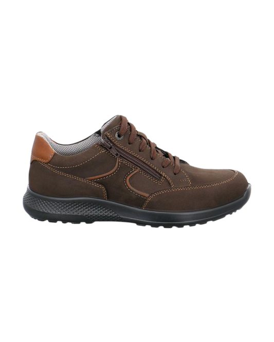 JOMOS Lace-Up Sneaker Brown