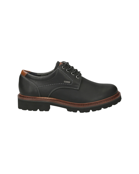 Sioux Adalrik Lace-Up Shoe - H Wide - Black
