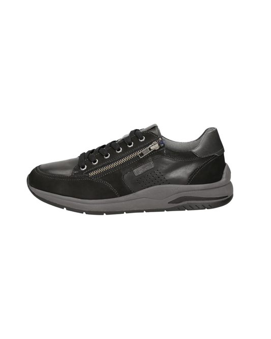 Sioux Turibio Sneaker - J Wide - Black