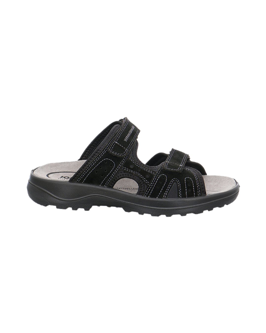 JOMOS Walking Shoe - 462998 - K Wide - Black/Gum