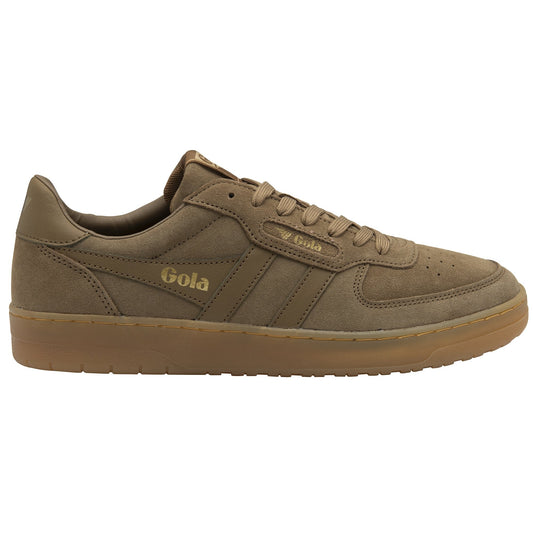 Gola Hawk Suede '86 Trainer KHAKI/GUM