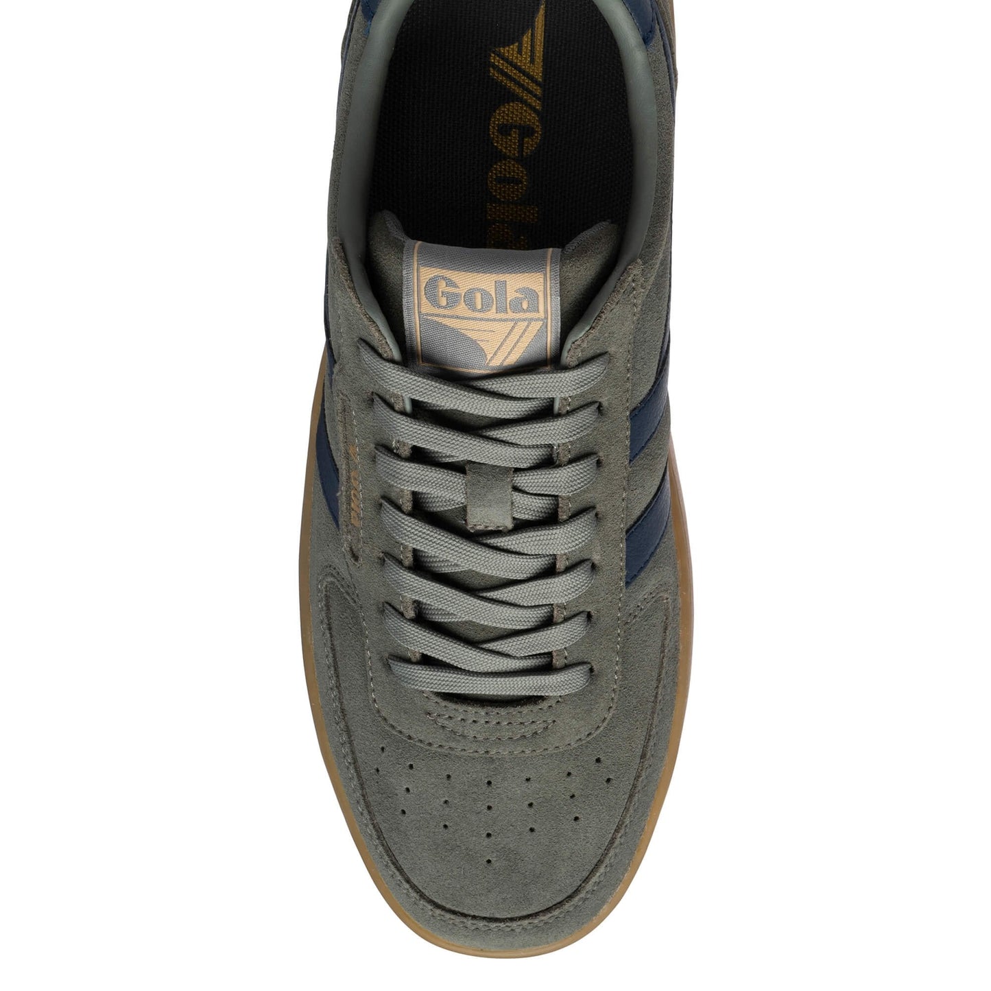 Gola Hawk Suede '86 Trainer conifer navy gum