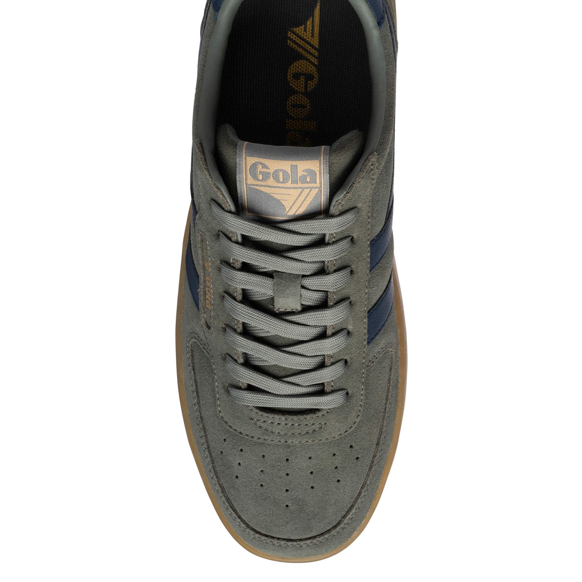 Gola Hawk Suede '86 Trainer conifer navy gum