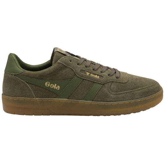 Gola Hawk 86 Khaki Suede /Gum Sole (
