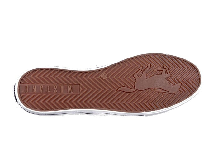 Mustang Taupe Canvas Slip On