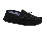 Mokkers Slippers Bruce Black Suede Small Fitting