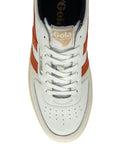 Gola Hawk White/Smoke/moody orange Classic Trainer
