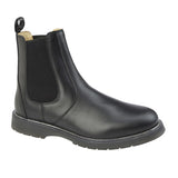 Grafters Black Chelsea Boot M186A