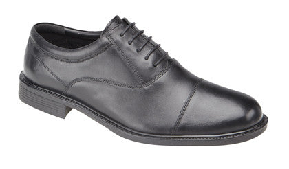 Roamers Wide Fit Toe Cap black
