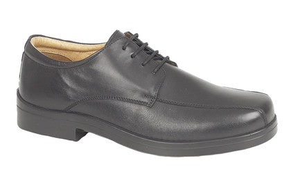 Roamers Twin Seam Front Wide Fitting M450A  black